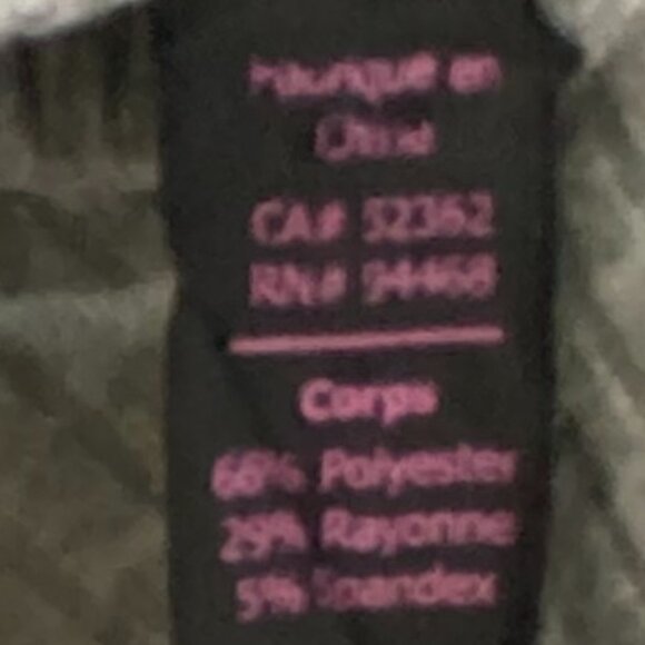 Betsey Johnson | Performance Grey Wide Leg Capri Length Pants |‎ Size XS Women's - Picture 11 of 12